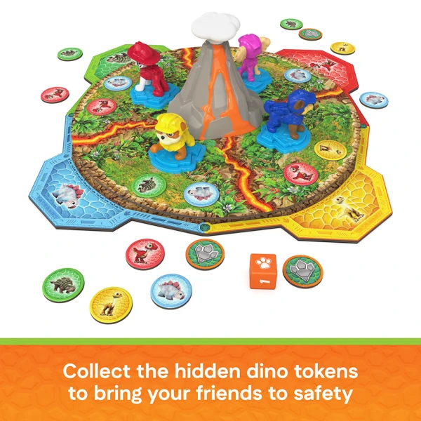 PAW PATROL DINO MOVIE ΕΠΙΤΡΑΠΕΖΙΟ HELP THE PUPS RESCUE THE DINOS