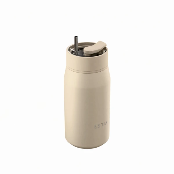 ESTIA HOME ART ΘΕΡΜΟΣ LENS SAVE THE AEGEAN 360ml DUNE