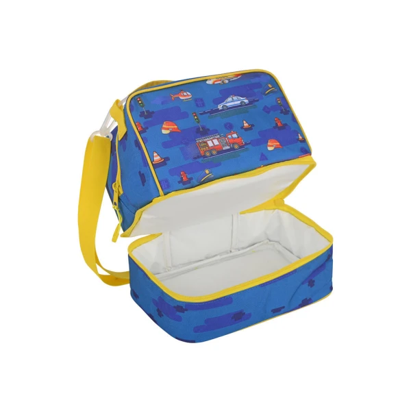 ESTIA HOME ART KIDS LUNCH BAG 6L - CITY HEROES