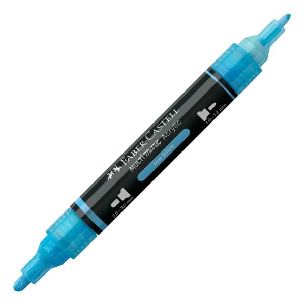 FABER-CASTELL ACRYLIC MARKER MULTIMARK COLOUR 148 ICE BLUE