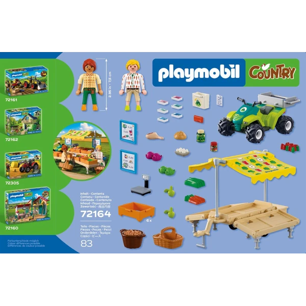 PLAYMOBIL COUNTRY ΥΠΑΙΘΡΙΟΣ ΠΑΓΚΟΣ ΛΑΧΑΝΙΚΩΝ