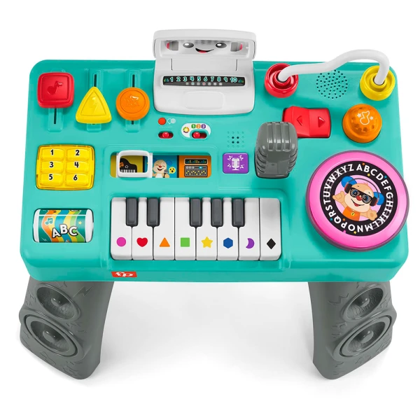 FISHER PRICE ΕΚΠΑΙΔΕΥΤΙΚΗ ΚΟΝΣΟΛΑ DJ ΜΕ ΦΩΤΑ ΚΑΙ ΗΧΟΥΣ