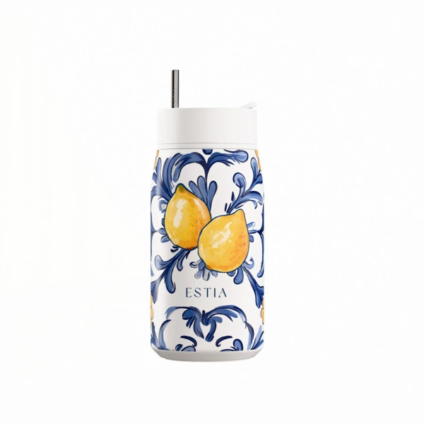 ESTIA HOME ART ΘΕΡΜΟΣ LENS SAVE THE AEGEAN 360ml AMALFI COAST