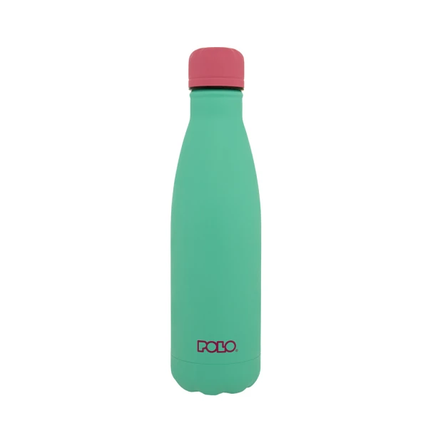 POLO 2026 ΘΕΡΜΟΣ ΑΝΟΞΕΙΔΩΤΟ 500ml ΚΥΑΝΟ-ΣΚΟΥΡΟ ΦΟΥΞΙΑ