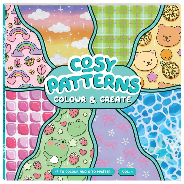 ART MAKER COSY COLOURING ΒΙΒΛΙΟ ΖΩΓΡΑΦΙΚΗΣ SATISFYING PATTERNS