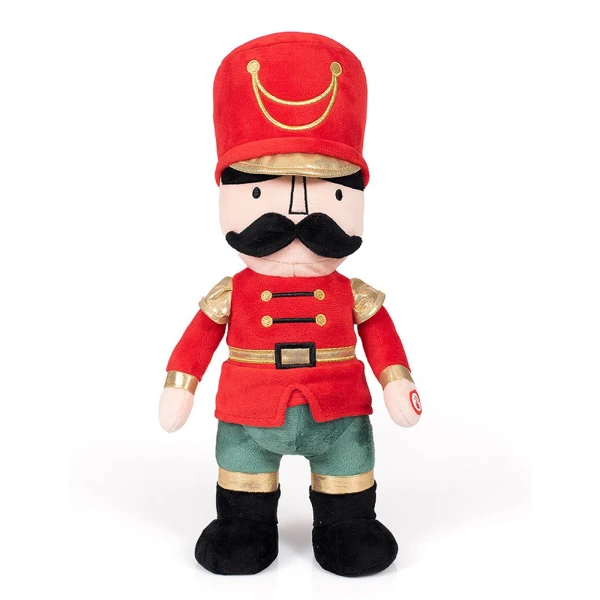 CHRISTMAS PLUSH NUTCRACKER WITH MUSIC AND MOVEMENT 35 cm