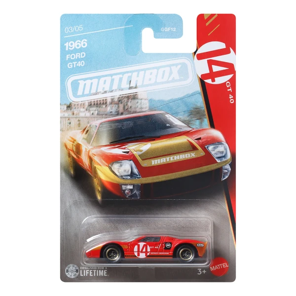 MATCHBOX ΑΥΤΟΚΙΝΗΤΑΚΙ 1966 FORD GT40