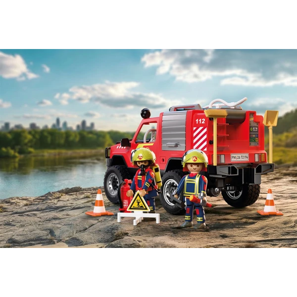 PLAYMOBIL CITY ACTION ΦΟΡΤΗΓΟ ΠΥΡΟΣΒΕΣΤΙΚΗΣ ΠΑΝΤΟΣ ΕΔΑΦΟΥΣ