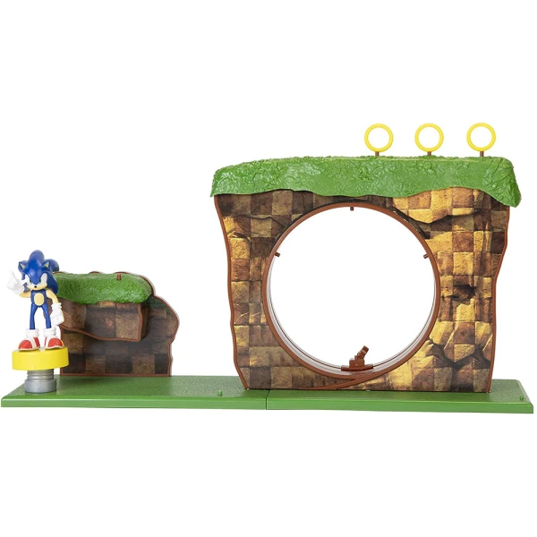 SONIC THE HEDGEHOG - ΣΕΤ ΠΑΙΧΝΙΔΙΟΥ ΠΙΣΤΑ GREEN HILL