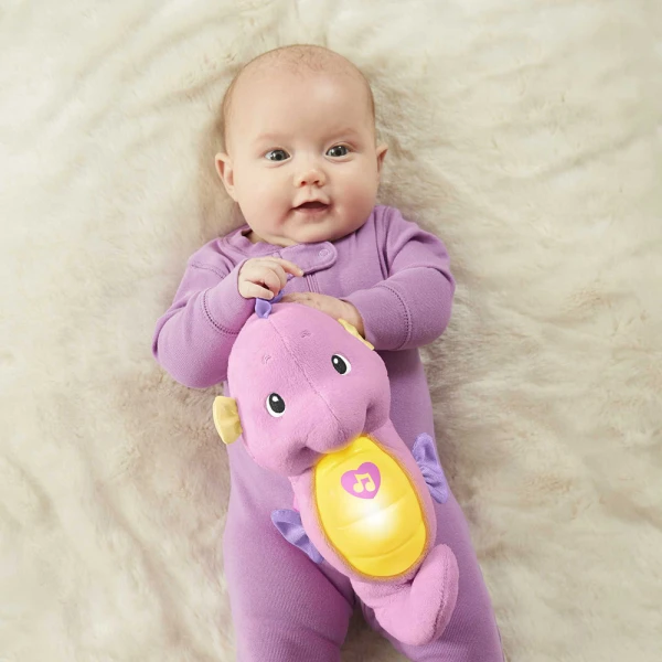 FISHER PRICE ΙΠΠΟΚΑΜΠΟΣ ΦΩΤΕΙΝΟ ΑΛΟΓΑΚΙ ΤΗΣ ΘΑΛΑΣΣΑΣ ΡΟΖ