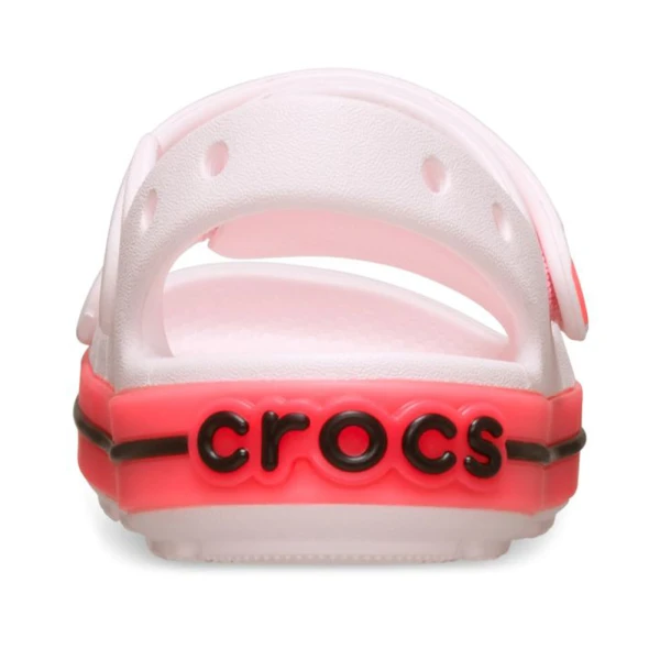 CROCS CROCBAND CRUISER SANDAL T BUBBLE ICE/PINK BLAST