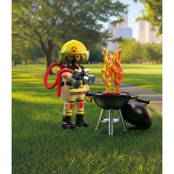 PLAYMOBIL SPECIAL PLUS ΕΠΙΧΕΙΡΗΣΗ ΚΑΤΑΣΒΕΣΗΣ ΕΣΤΙΑΣ ΦΩΤΙΑΣ