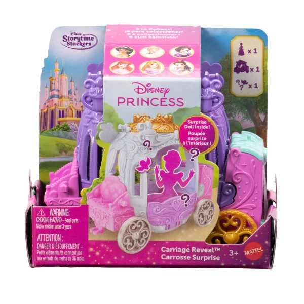DISNEY PRINCESS ΑΜΑΞΑ ΜΕ ΜΙΝΙ ΚΟΥΚΛΑ ΕΚΠΛΗΞΗ