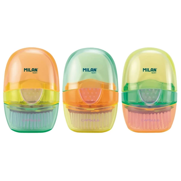MILAN ΓΟΜΑ ΜΕ ΒΟΥΡΤΣΑ CAPSULE NEW LOOK SERIES - 3 ΧΡΩΜΑΤΑ