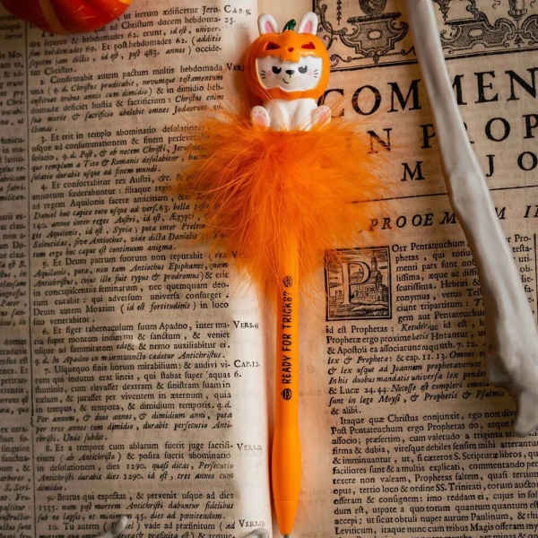 LEGAMI WRITING IS MAGIC LIGHT-UP GEL PEN BUNNY PUMPKIN 0.7mm