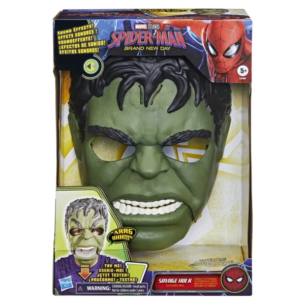 MARVEL SPIDER-MAN BRAND NEW DAY ΗΛΕΚΤΡΟΝΙΚΗ ΜΑΣΚΑ SAVAGE HULK
