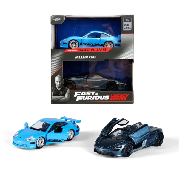 JADA F&F LEGACY SERIES 1:32 PORSCHE 911 GT3 RS ΚΑΙ McLAREN 720S