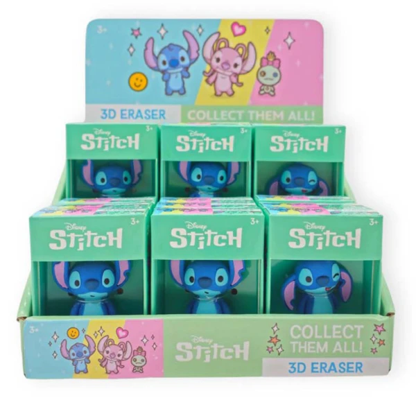 STITCH 3D ERASER - 3 DESIGNS