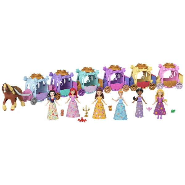 DISNEY PRINCESS ΑΜΑΞΑ ΜΕ ΜΙΝΙ ΚΟΥΚΛΑ ΕΚΠΛΗΞΗ