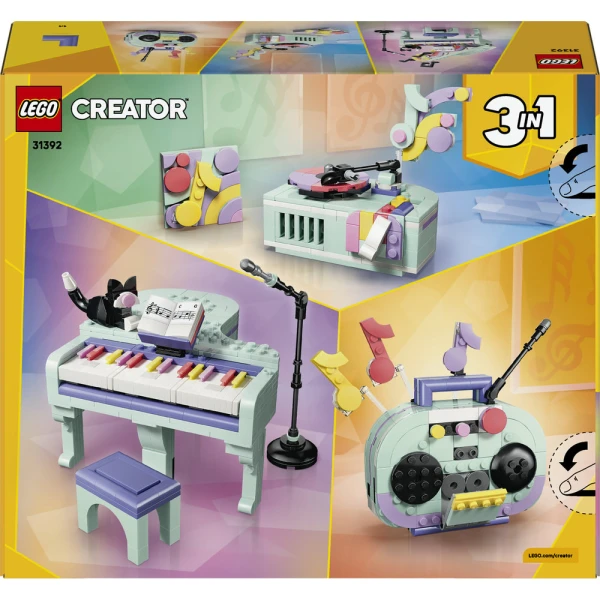 LEGO CREATOR 3IN1 ΜΟΥΣΙΚΟ ΔΙΑΚΟΣΜΗΤΙΚΟ ΠΙΑΝΟ ΜΕ ΓΑΤΑ