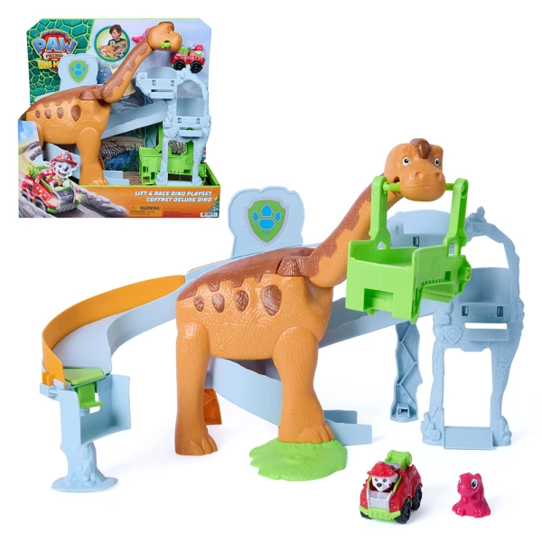 PAW PATROL DINO MOVIE ΣΕΤ ΠΑΙΧΝΙΔΟΥ LIFT AND RACE DINO