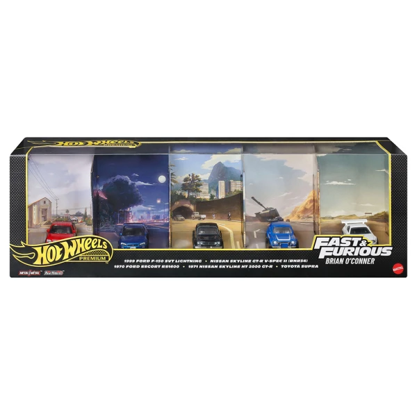 HOT WHEELS ΣΥΛΛΕΚΤΙΚΑ ΑΥΤΟΚΙΝΗΤΑΚΙΑ ΣΕΤ ΤΩΝ 5 - FAST & FURIOUS