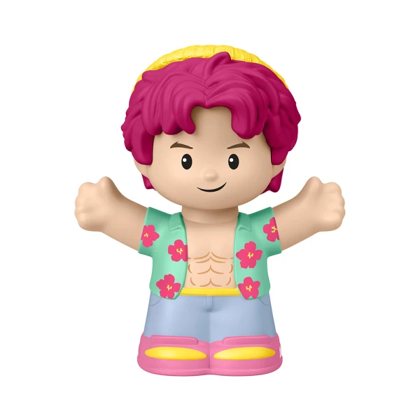 FISHER PRICE LITTLE PEOPLE SET WITH COLLECTIBLE FIGURES K-POP DEMON HUNTERS SAJA BOYS