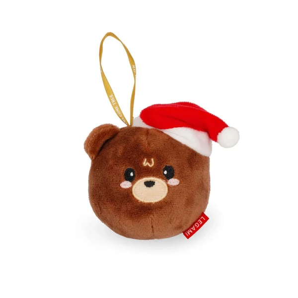 LEGAMI PLUSH HANGING OH-OH ORNAMENT - TEDDY BEAR