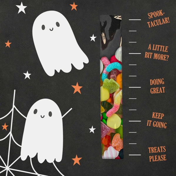 HALLOWEEN ΤΣΑΝΤΑ 28Χ30 εκ. ΜΕ ΠΑΡΑΘΥΡΟ - 2 ΣΧΕΔΙΑ