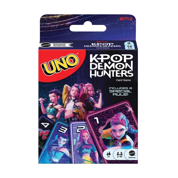 ΕΠΙΤΡΑΠΕΖΙΟ ΚΑΡΤΩΝ UNO K-POP DEMON HUNTERS