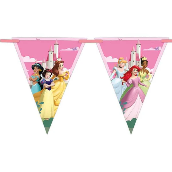 ΤΡΙΓΩΝΗ ΓΙΡΛΑΝΤΑ PRINCESS CREAT YOUR WORLD
