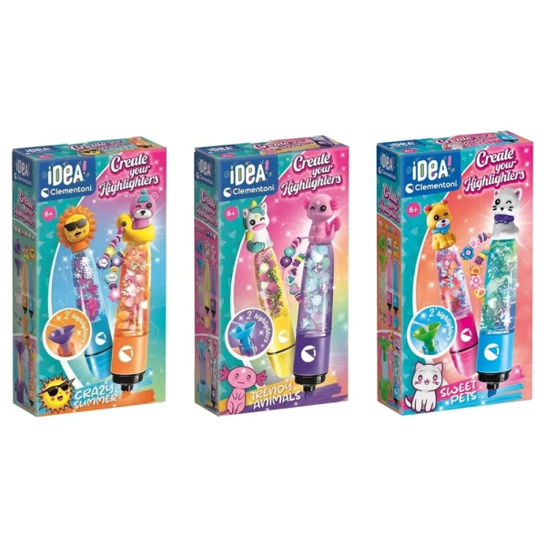 ΜΑΘΑΙΝΩ ΚΑΙ ΔΗΜΙΟΥΡΓΩ PETS HIGHLIGHTER STUDIO - 3 ΣΧΕΔΙΑ
