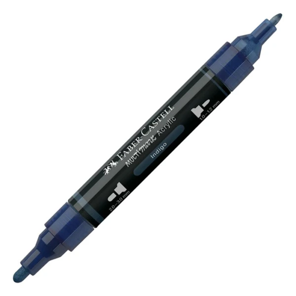FABER-CASTELL ACRYLIC MARKER MULTIMARK COLOUR 450 INDIGO