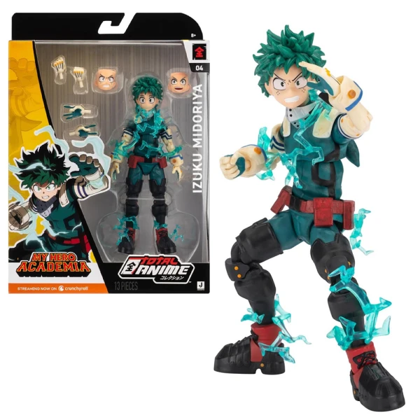 TOTAL ANIME - ΦΙΓΟΥΡΑ ΔΡΑΣΗΣ 16εκ. ΜΕ ΑΞΕΣΟΥΑΡ W1 IZUKU MIDORIYA