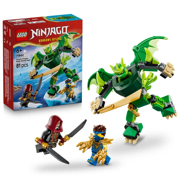 LEGO® NINJAGO® ΠΑΚΕΤΟ ΜΑΧΗΣ ΜΕ ΤΟΝ DRAGON MECH ΤΟΥ ΛΟΪΝΤ