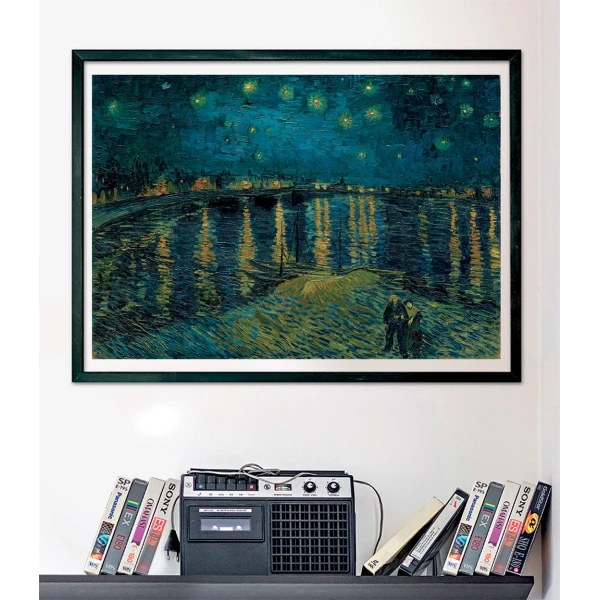 CLEMENTONI MUSEUM COLLECTION PUZZLE VAN GOGH STARRY NIGHT OVER THE RHÔNE 1000 pcs