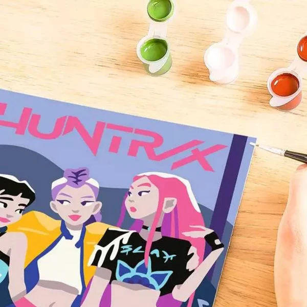 RAVENSBURGER ΖΩΓΡΑΦΙΚΗ ΜΕ ΑΡΙΘΜΟΥΣ CREART K-POP DEMON HUNTERS HUNTRIX