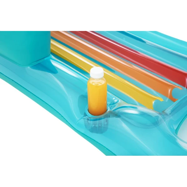 BESTWAY INFLATABLE SEA MATTRESS 161X84 cm DESIGNER FASHION LOUNGE TURQUOISE