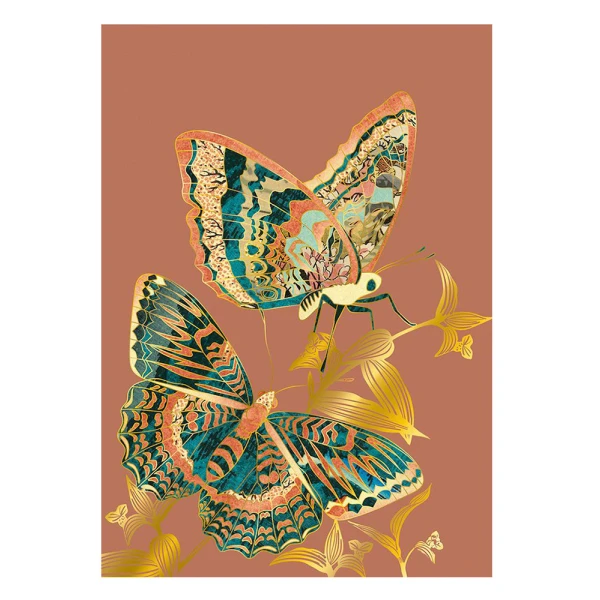PERAKURA COLLECTION ΤΕΤΡΑΔΙΟ ΚΑΡΦΙΤΣΑ Α5 ΡΙΓΕ PAPILLON