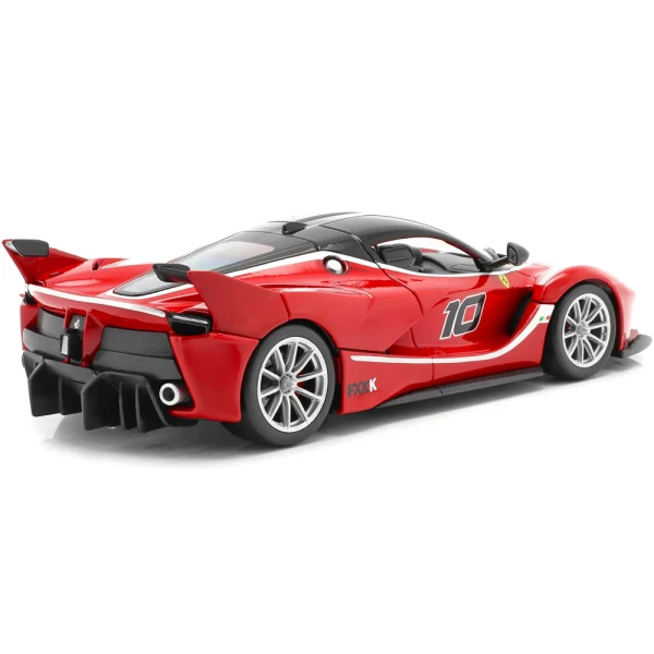 BBURAGO 1:24 RACE FERRARI FXX-K (N.10) RED
