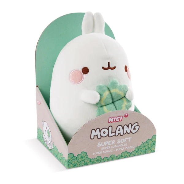 NICI ΛΟΥΤΡΙΝΟ 16 εκ. MOLANG ΜΕ ΦΥΛΛΟ ΤΡΙΦΥΛΛΙΟΥ ΣΕ ΚΟΥΤΙ ΔΩΡΟΥ