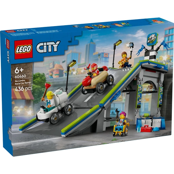 LEGO® CITY ΧΩΡΙΣ ΌΡΙΑ: ΠΙΣΤΑ ΜΕ ΡΑΜΠΑ ΓΙΑ ΑΓΩΝΙΣΤΙΚΑ ΑΥΤΟΚΙΝΗΤΑ