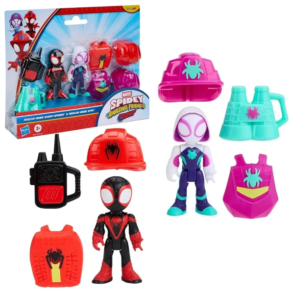SPIDEY SAF RESCUE WEB ΣΕΤ ΦΙΓΟΥΡΕΣ ME GHOST-SPIDER