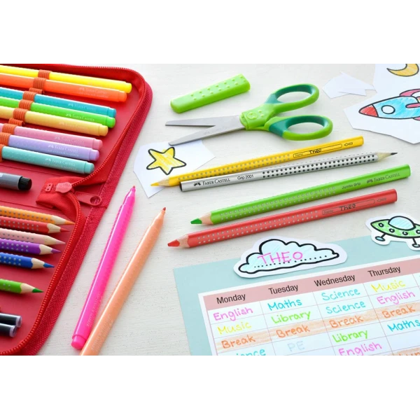 FABER-CASTELL ΞΥΛΟΜΠΟΓΙΕΣ GRIP ΣΕΤ 12 TEM 