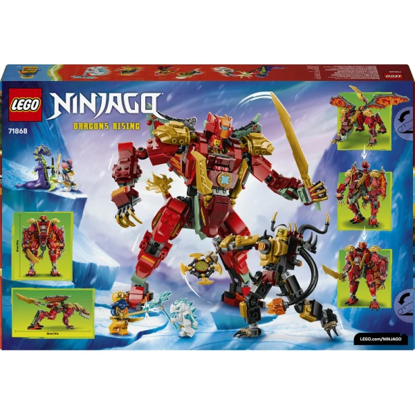 LEGO® NINJAGO® DRAGON MECH ΜΕΤΑΜΟΡΦΩΣΗ ΤΗΣ ΓΟΥΑΪΛΝΤΦΑΪΡ
