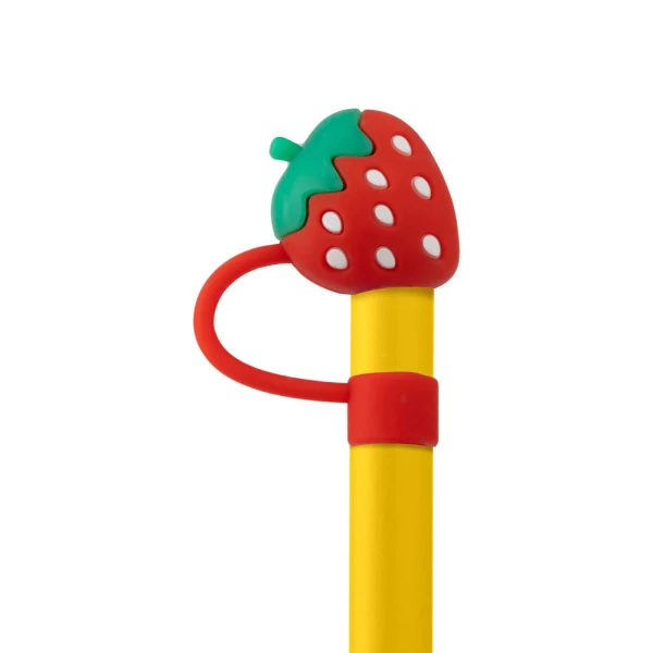 ESTIA HOME ART STRAW COVER - STRAWBERRY