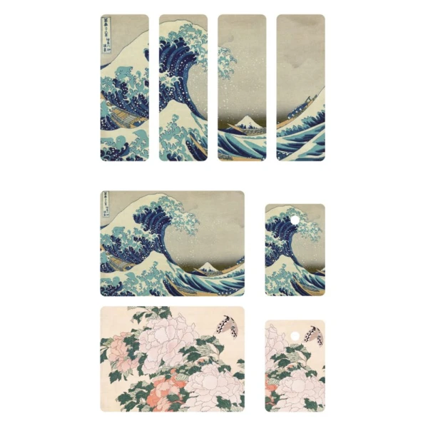 LISCIANI ΠΑΖΛ 500 τεμ. ΚΑΙ ΣΕΛΙΔΟΔΕΙΚΤΕΣ HOKUSAI THE GREAT WAVE