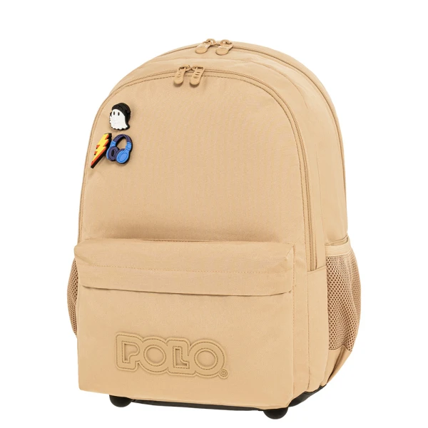 POLO 2026 BACKPACK PINS OCHRE