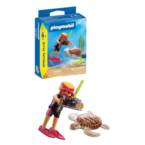 PLAYMOBIL SPECIAL PLUS ΔΥΤΡΙΑ ΜΕ ΧΕΛΩΝΑ