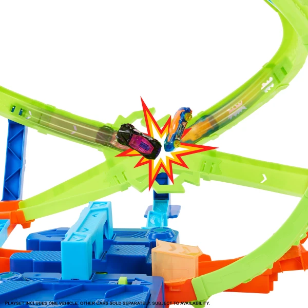 HOT WHEELS STUNT ΠΙΣΤΑ ΕΚΡΗΚΤΙΚΗ ΣΥΓΚΡΟΥΣΗ